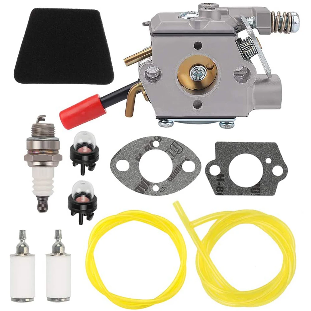 WT-628 Carburetor for Poulan 32cc Gas Trimmer Carb Replace 530071636 530071637 530071565 PPB100 PPB200 PPB300 PP445 WT-268-1