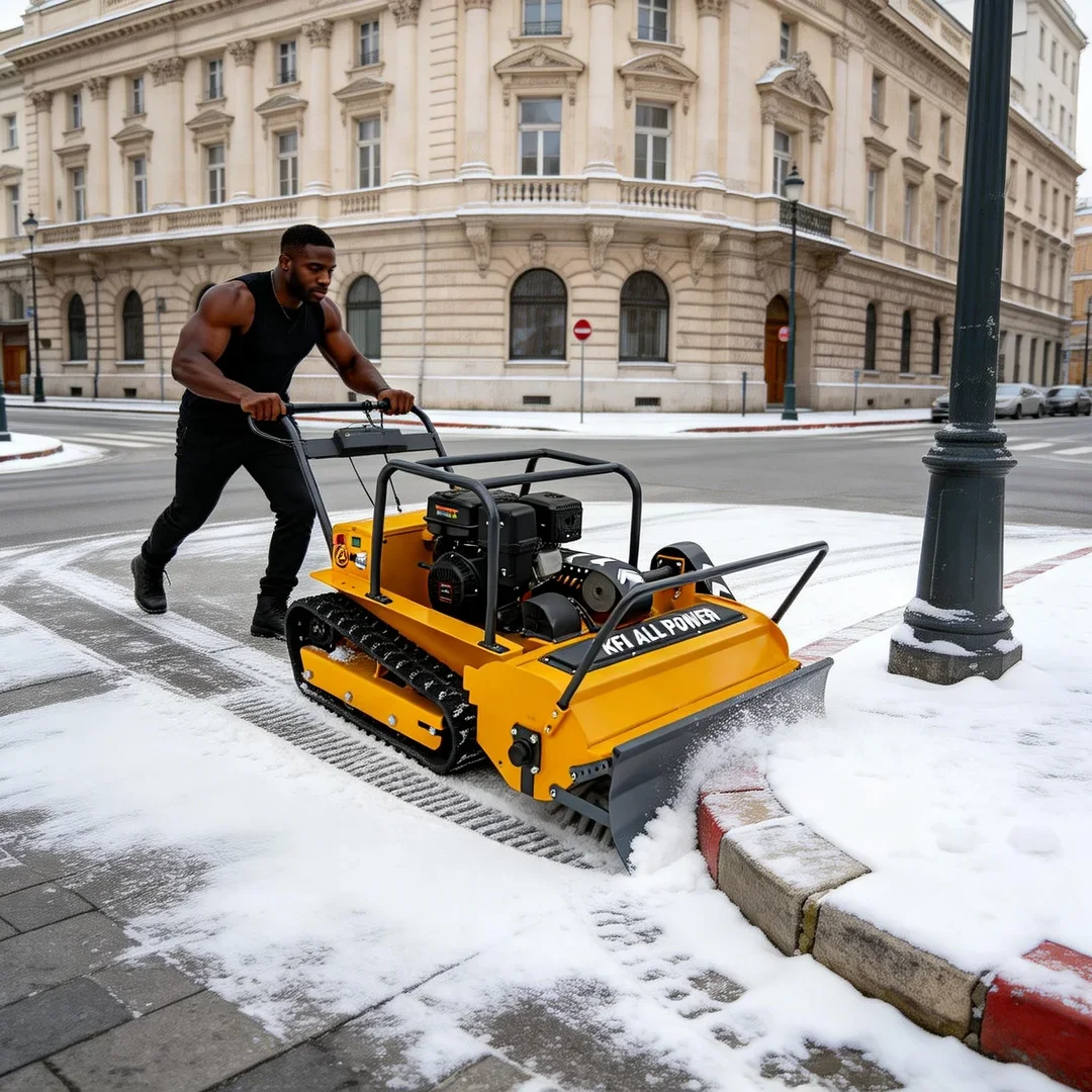 

Мощная гусеничная роторная косилка на заказ - ширина скашивания 800-1200 мм для удаления сорняков на склонах, в садах и на сельскохозяйственных угодьях