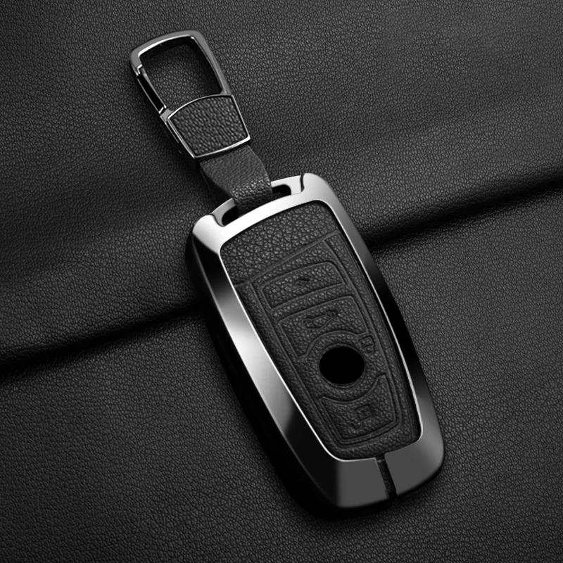 Zinc Alloy Car Smart Key Case Cover Shell For BMW 5 3 Series GT 320i 325i 328i 530i 525i F20 F21 F25 F01 F02 F30 F31 Shell