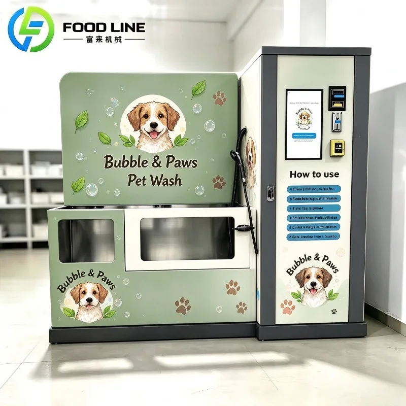 Dog Washing Vending Machine Self Service Use Double Spray Head Dual Function System Portable Home Bathtub Use Top Quality