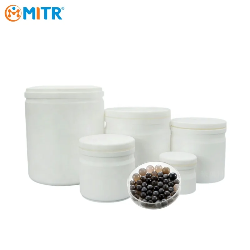 Molino de bolas planetario resistente a la corrosión y a altas temperaturas, tarro de 50ml, 100ml, 250ml, 1l, 2l, PTFE