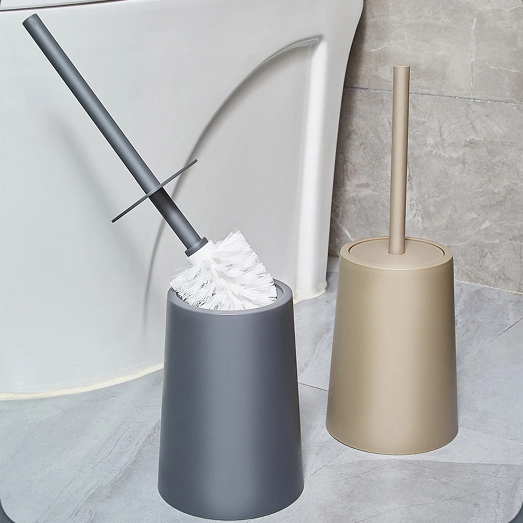 Durable Toilet Brush Set With Base Easy To Clean And Wide Application Modern Toilet Brush With Base brown 37x18x13cm