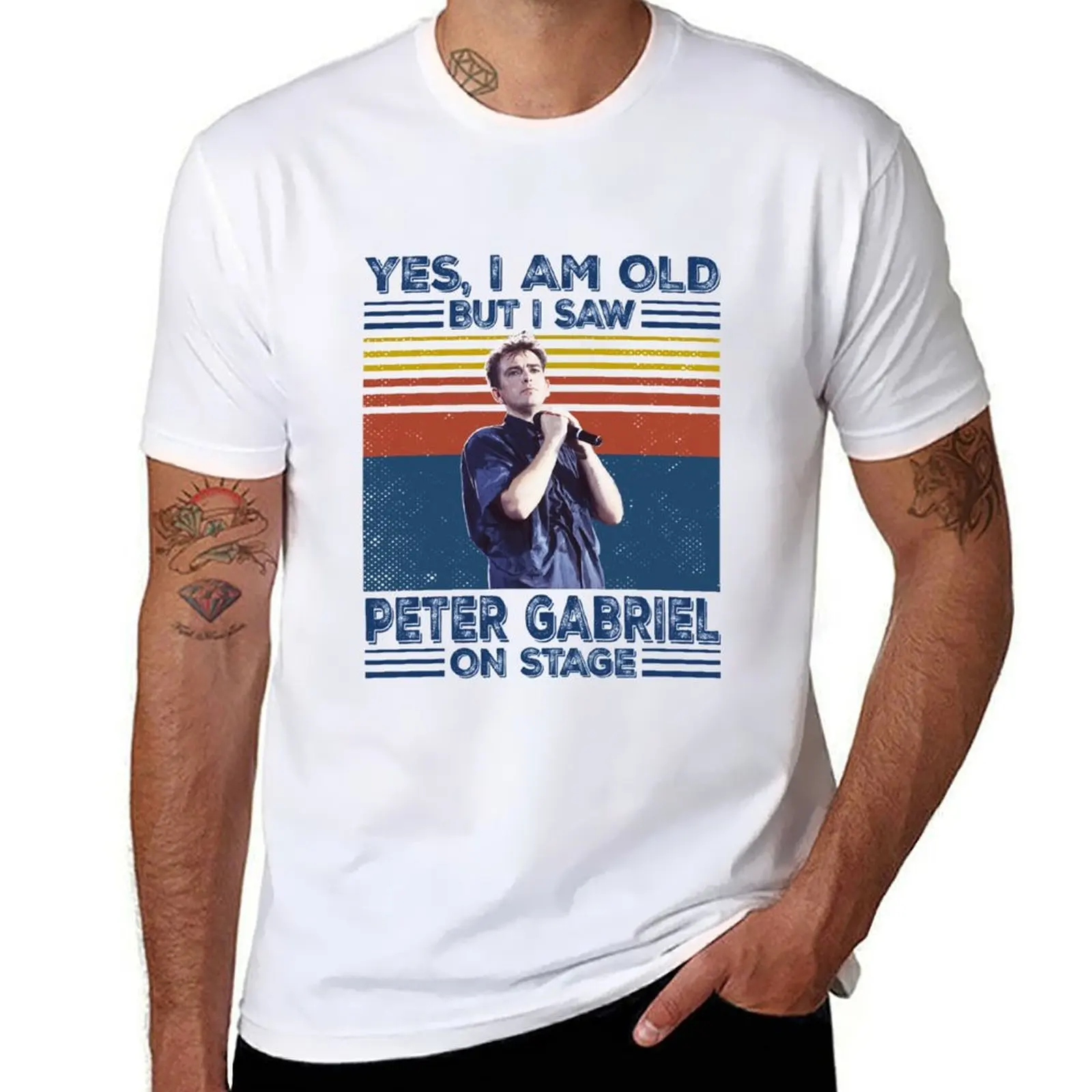 

Retro Yes I'm Old But I Saw Peter On Stage T-Shirt t shirts with prints man t shirts graphic t shirt man designer T-Shirt