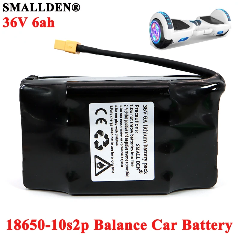 36V 7ah 6Ah 4.4Ah 5.2Ah high drain 2 wheel electric scooter self balancing lithium battery pack for Self-balancing Fits 6.5