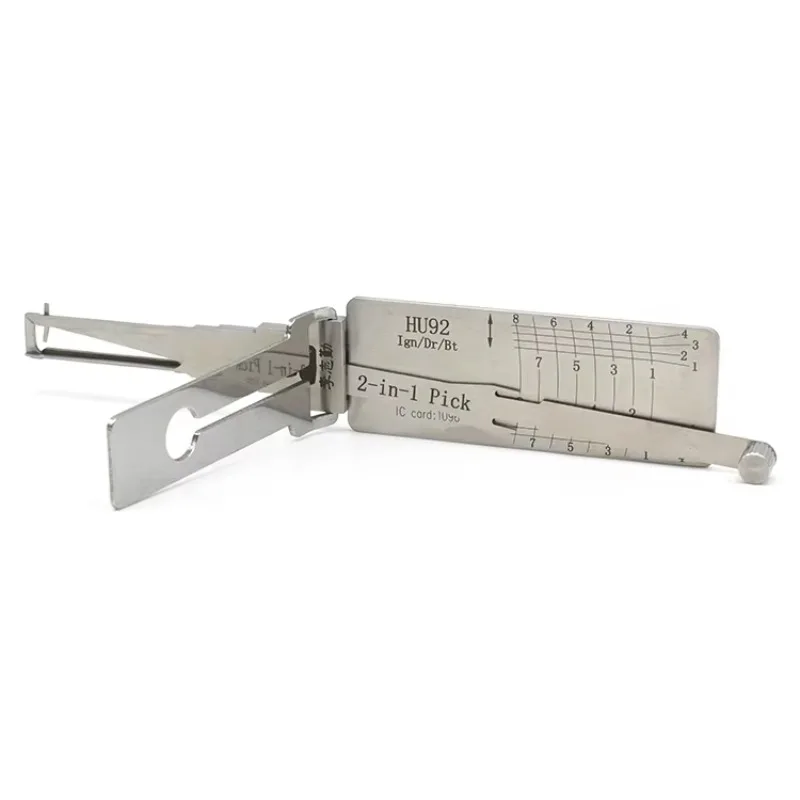 رائجة البيع Lishi Lockpick فك الأصلي Lishi اختيار أداة ل B-MW Hu92 أدوات قفل السيارة اسطوانة توربو