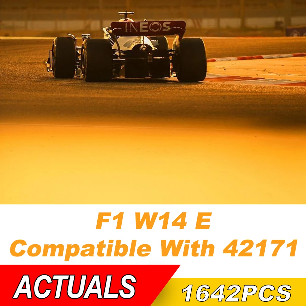 

Technical F1 W14 E Performance Race Car Building Blocks Model Car Bricks Birthday Toys Gift For Adults Compatible with 42171