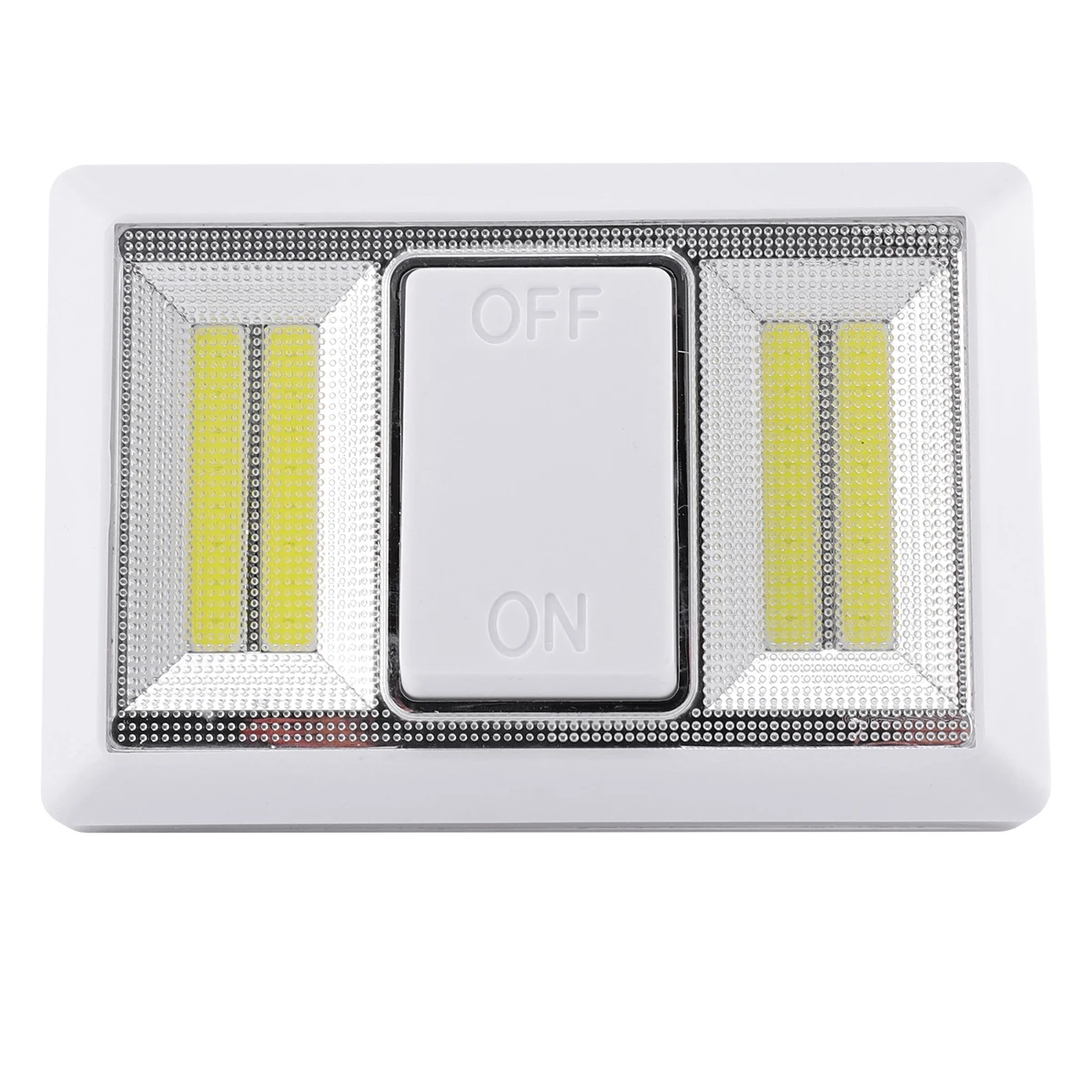 

4 Pcs LED Emergency Light Wall Lamp White Operated Magnetical Wardrobe Lighting Tool Practical Night Use