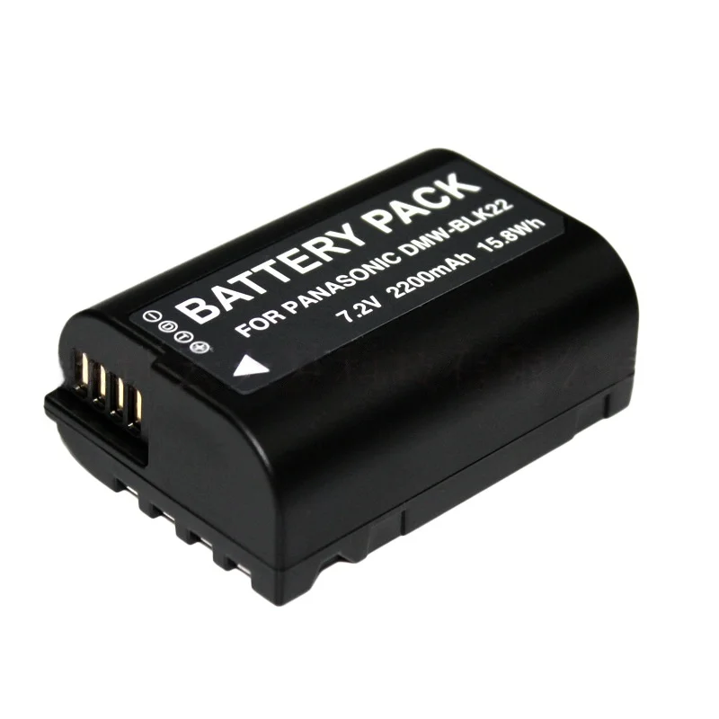 DMW-BLK22 7.2V 2200mAh Camera Battery for LUMIX L10 DC-S5 S5K DC-S5 GH5M 2 GH6 Replace Lithium-ion Batteries