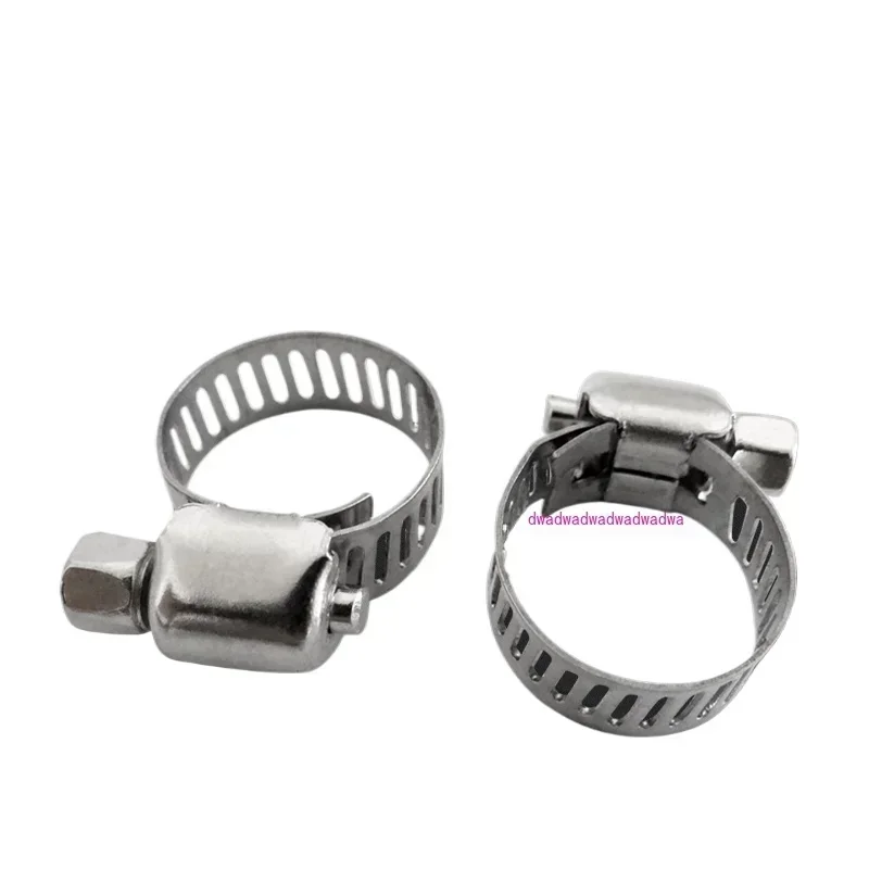 304 stainless steel strong throat hoop corrosion resistant and non-rusting clamp clamp American throat hoop clamp