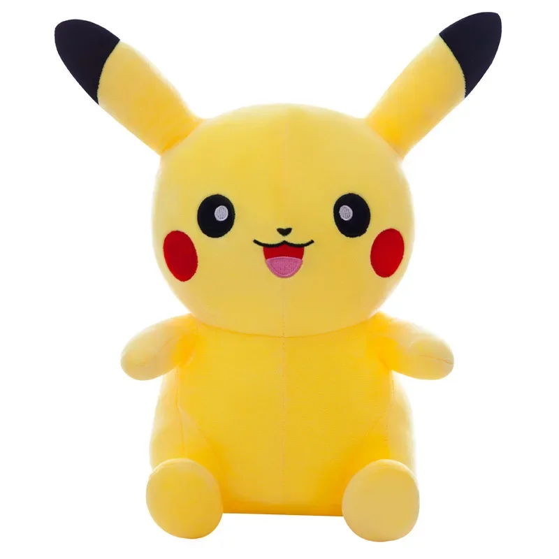 25cm Pokemon Pikachu Plush Toys Pillow Kawaii Anime Elf Plush Doll Soft Stuffed Cartoon Pikachu Doll Birthday Gift For Girls