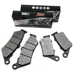 For BMW F650 Scarver 650 ABS 2000 2001 2002 2003 2004 2005 2006 F650 GS 2008-2016 Motorcycle Front Rear Brake Disc Pads Kits Set