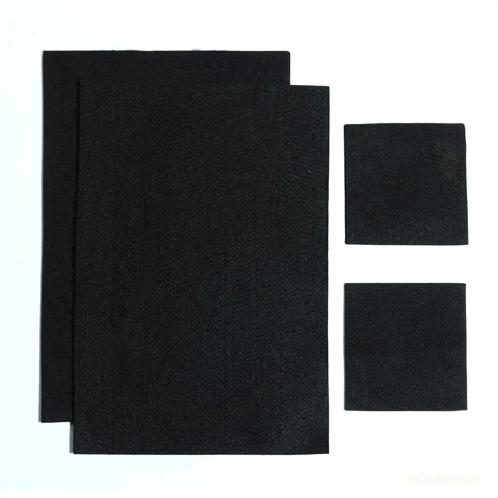 Fireproof Pad Black Welding Protective Blanket Insulation Pad High-Temperature Working Pad 30 * 20cm Fireproof Durable Camp