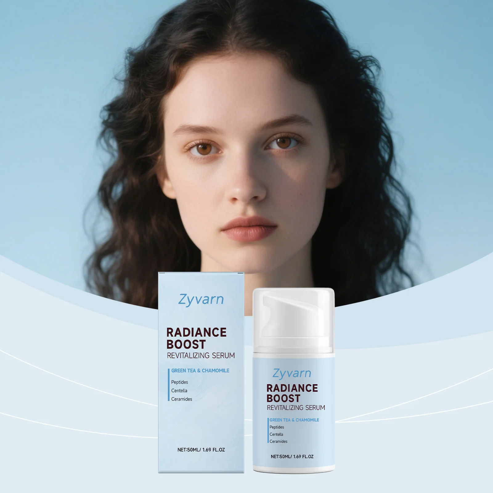 

Facial Essence Light Texture Moisturizing Care Facial Skin Daily Moisturizing Care Essence Face Cream Skincare Products 50ML