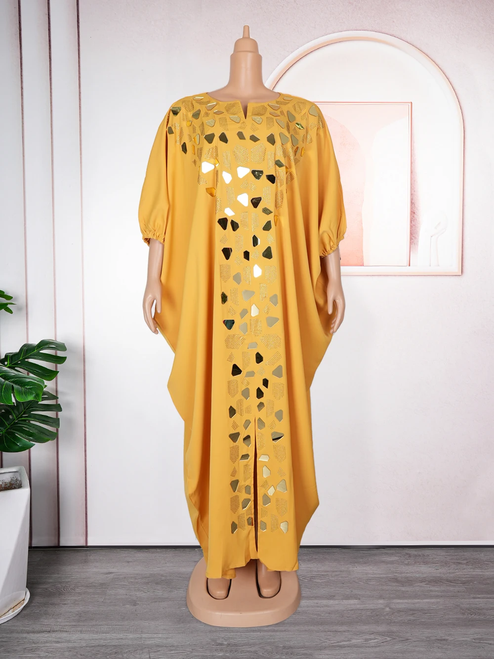 Abayas-vestido musulmán africano de Dubái para mujer, caftán marroquí, vestidos de fiesta de noche, bata Boubou de satén, Djellaba, 2024