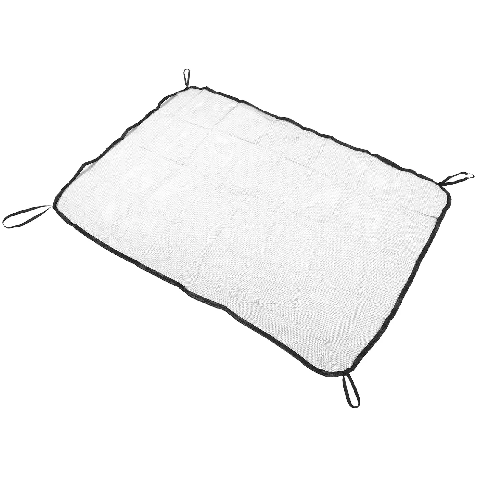 Universal Car Radiator Protective Mesh Screen High Density Net Blocking Fluff Willow Car Grill Cover