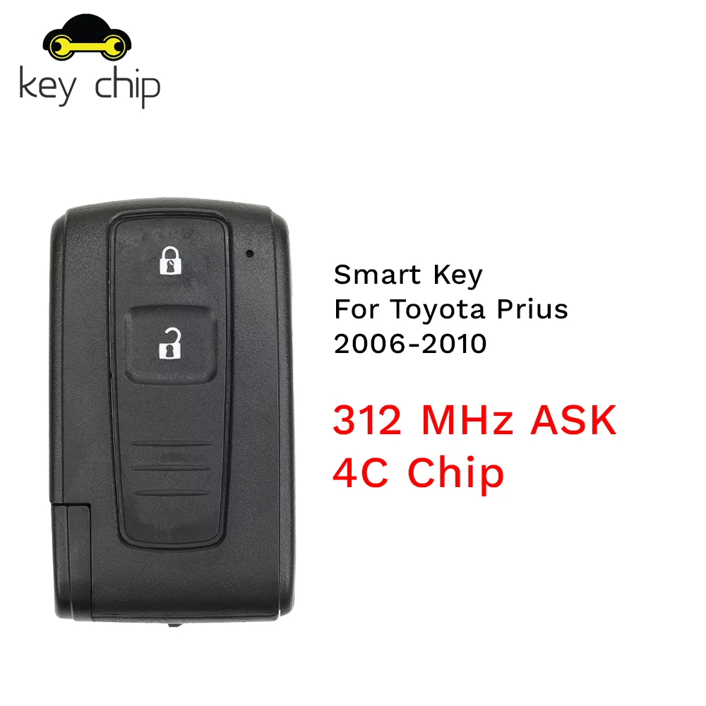 B23TA Afstandsbediening Sleutel Voor Toyota Corolla Verso Prius 2005-2011 433.92MHz VRAGEN 4D70E CHIP P1:B4 B23TA 312 MHz VRAGEN 4C Chip 2006 2007