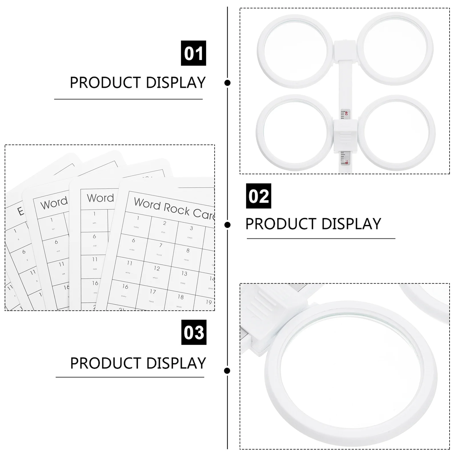 Imagem -05 - Ambliopia Optometria Flipper para Crianças Ferramenta Óptica Plástica Teste de Ambliopia Míope