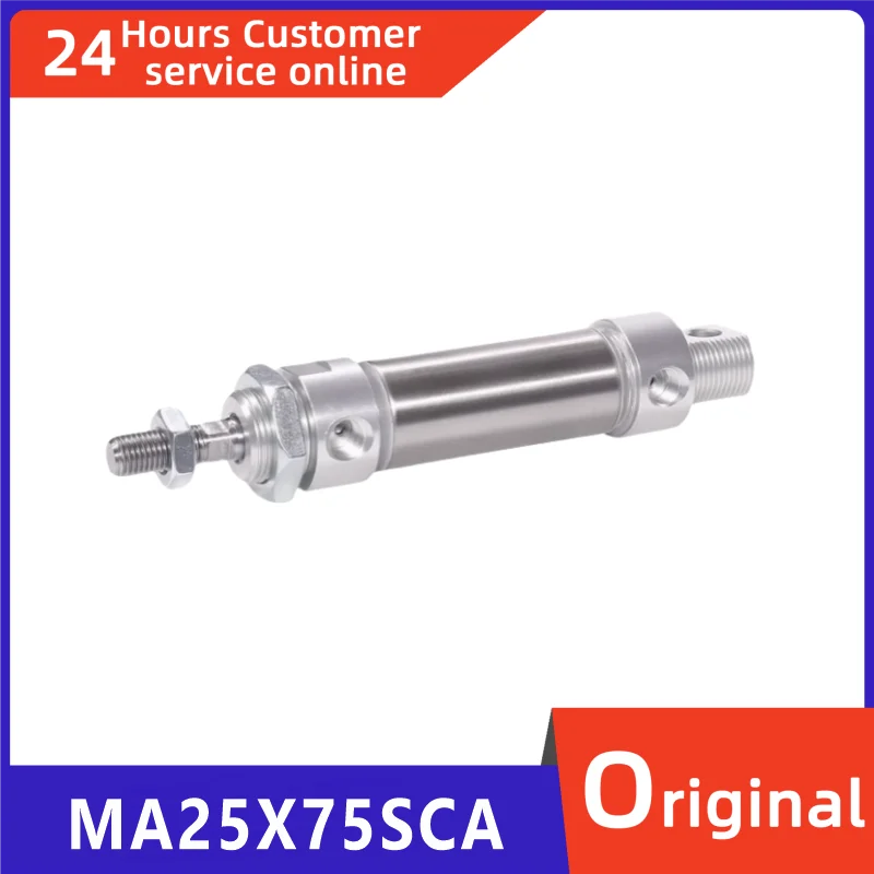 

Brand new original stainless steel mini cylinder MA25X75SCA MA25X80SCA MA25X100SCA MA25X125SCA