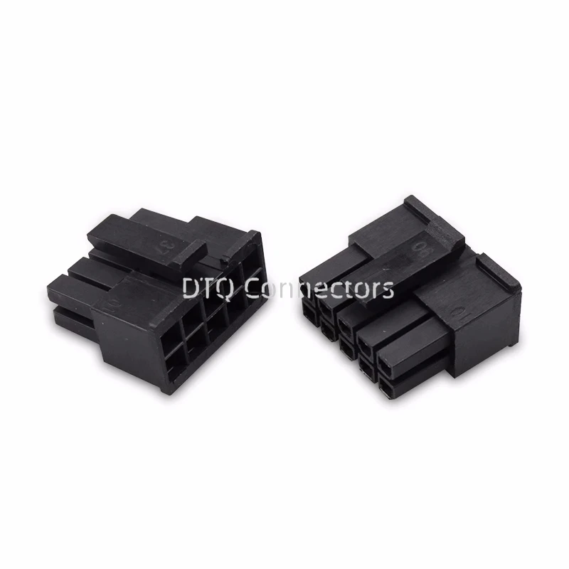 10sets MX3.0 3.0mm Pitch Micro-Fit 3.0 Connector Housing 2*1/2/3/4/5/6/8/10/12 Pin Male shell + Terminal 43030 2P/3P/4P/5P