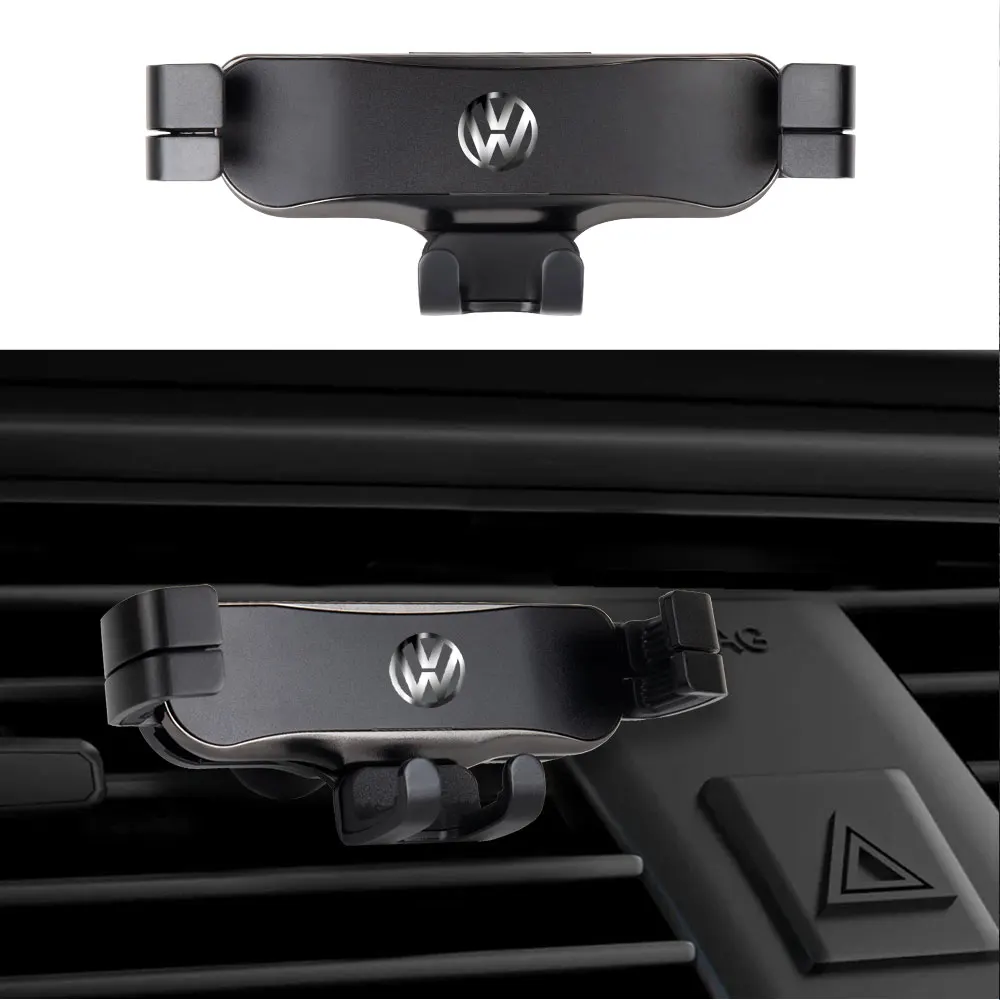 Car Phone Holder Universal Mobile Stand Air Vent Clip GPS Support Bracket For Volkswagen Vw Tiguan Jetta Mk6 Scirocco Polo Golf