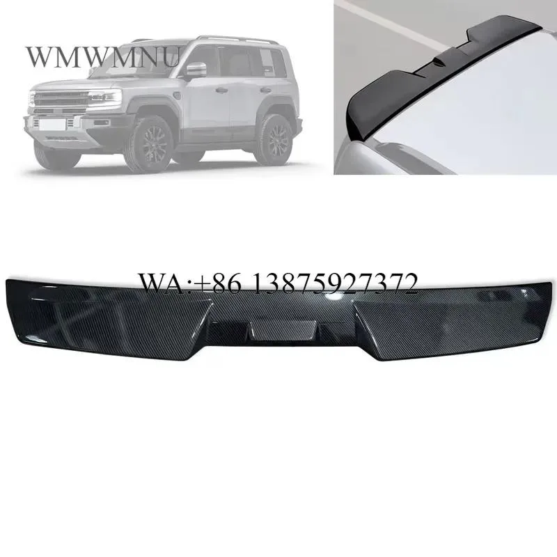 Wmwmnu High Quality Carbon Fiber Rear Spoiler Wing Flap Large Tail Wing Body Kit for Formula Leopard 5