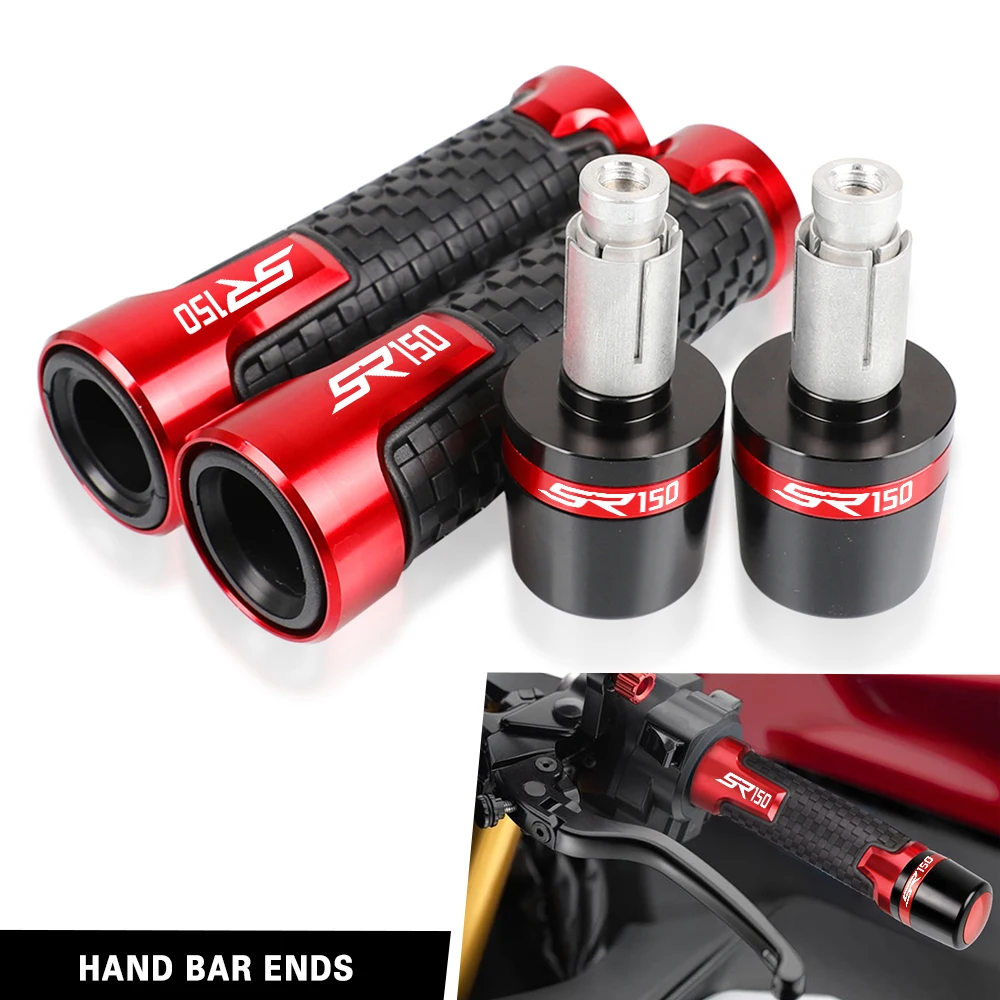 

Scooter For Aprilia SR150 2016 2017 2018 2019 2020 2021 SR 150 Motorcycle CNC Aluminum 7/8'' 22mm Handlebar Handles Grips Ends