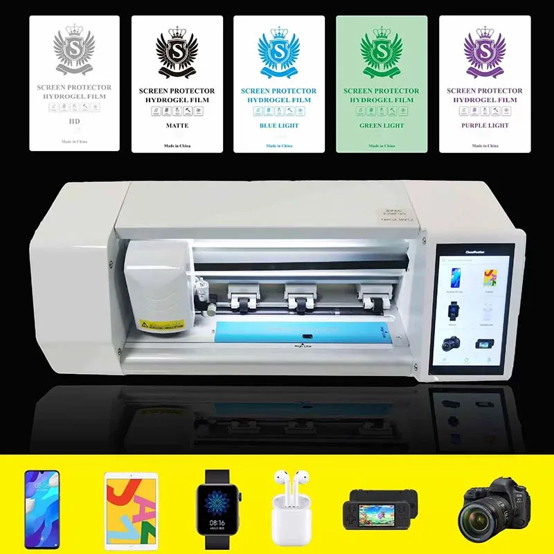 Mobile Phone Hydrogel Film Cutting Machine Infinite Plotter Hydrogel Screen Protection Back Film Cutting Plotter Tool Protection