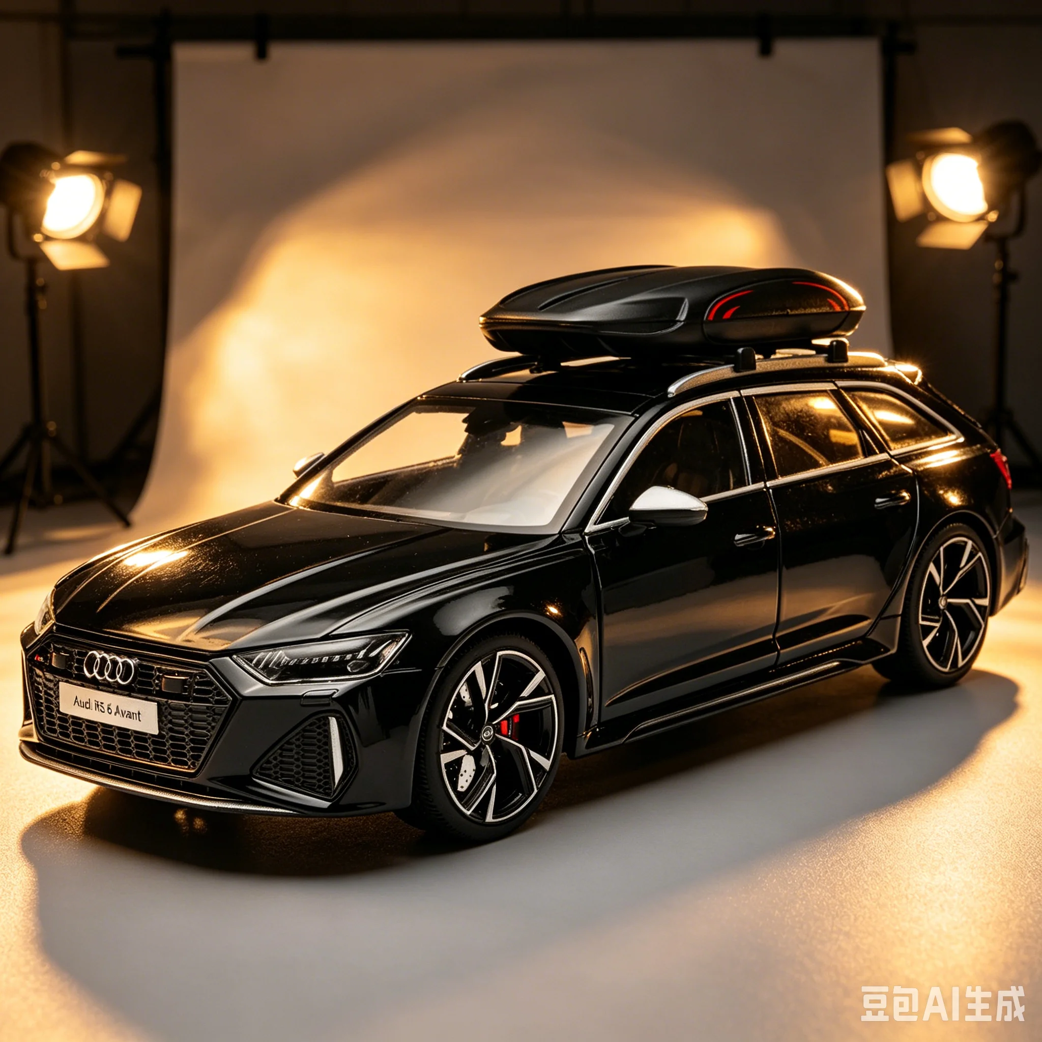 

1:18 RS6 Avant Station Wagon Alloy Car Model Diecasts Metal Sports Car Vehicles Model Sound Light Simulation Toys Gift