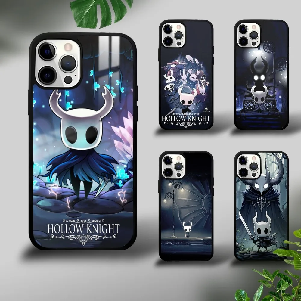 H-Hollow K-Knight Game Phone Case For IPhone 16 15 14 13 12 11 Pro Xs Max Mini Plus Celulares Hard Funda