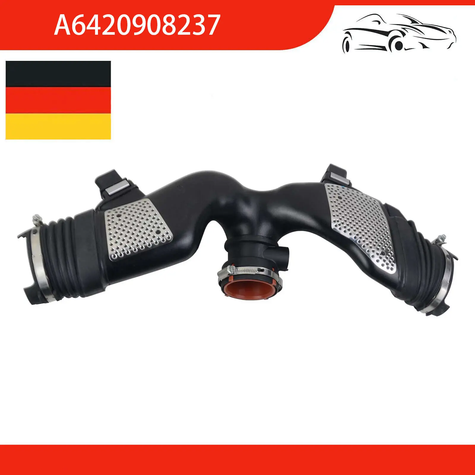 AP02 Clean air duct intake manifold air mass meter sensor For Mercedes OM642 CDI V6 W204 W211 W251 W164 X164 W221 C219 Vito van