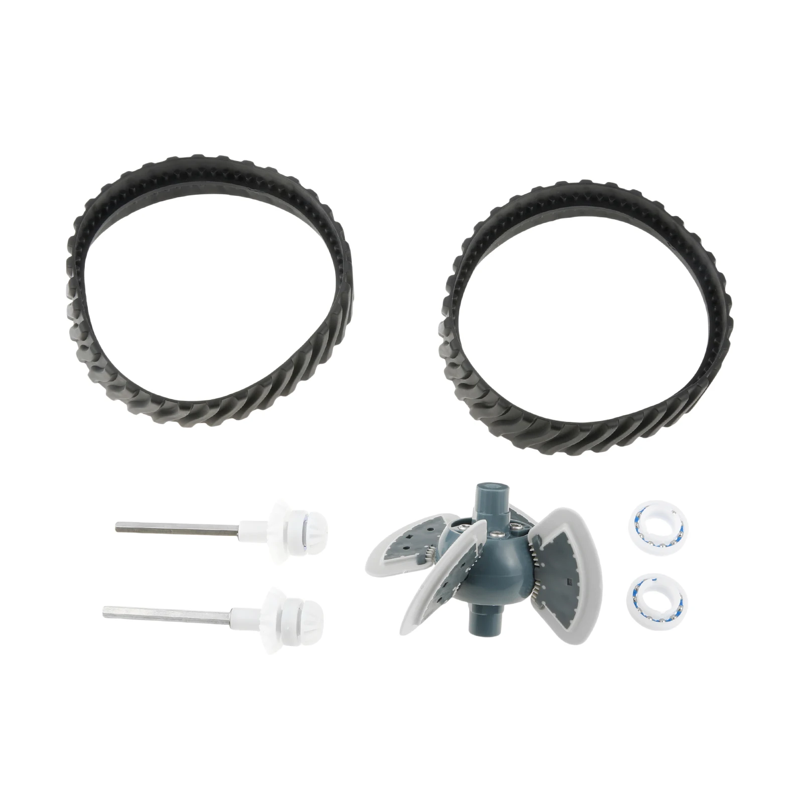 Pool Cleaner Set for Zodiac Baracuda MX6 MX8 MX8EL Engine R0524900 Drive Shaft R0525100 Bearing R0527000 Tire Track R0526100
