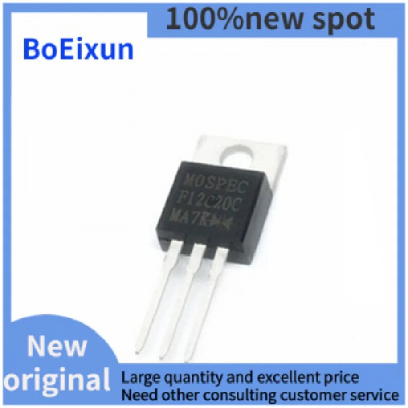 

100%New OriginalF12C20ANewF12C20CImported12A 200VQuick Recovery Rectifier Diode Direct PlugTO-220