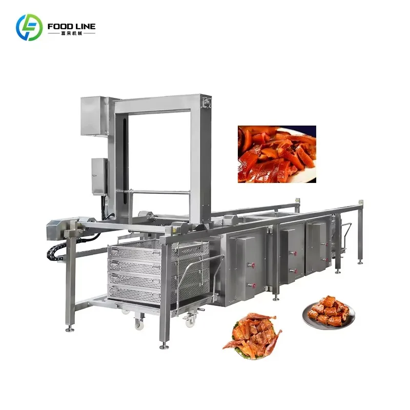 Commercial Smart Automatic Braising Cooker System Simple Operation Design for High Volume Braising of Ham, Meat, Duck