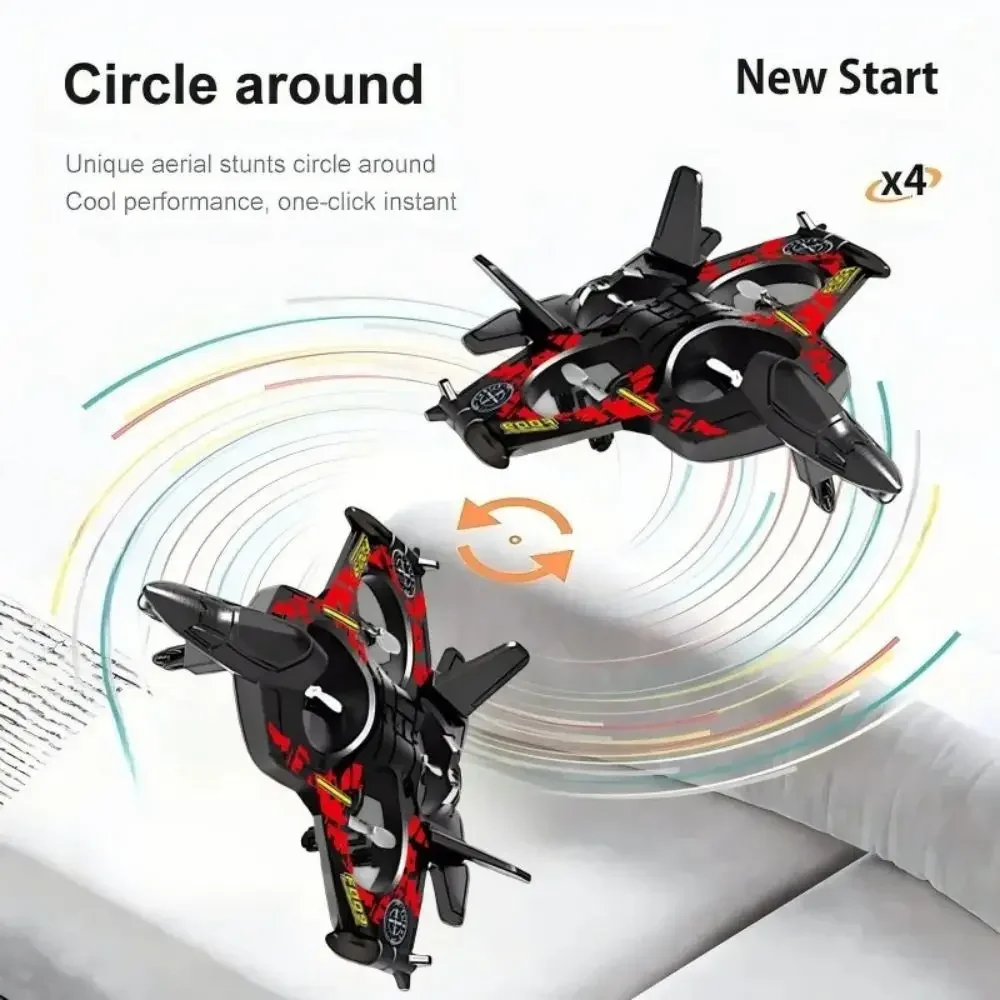 RC Remote Control Aircraft 2.4G Remote Control Fighter Hobby Plane Glider Airplane EPP Foam Toy RC Drone for Kids Halloween Gift