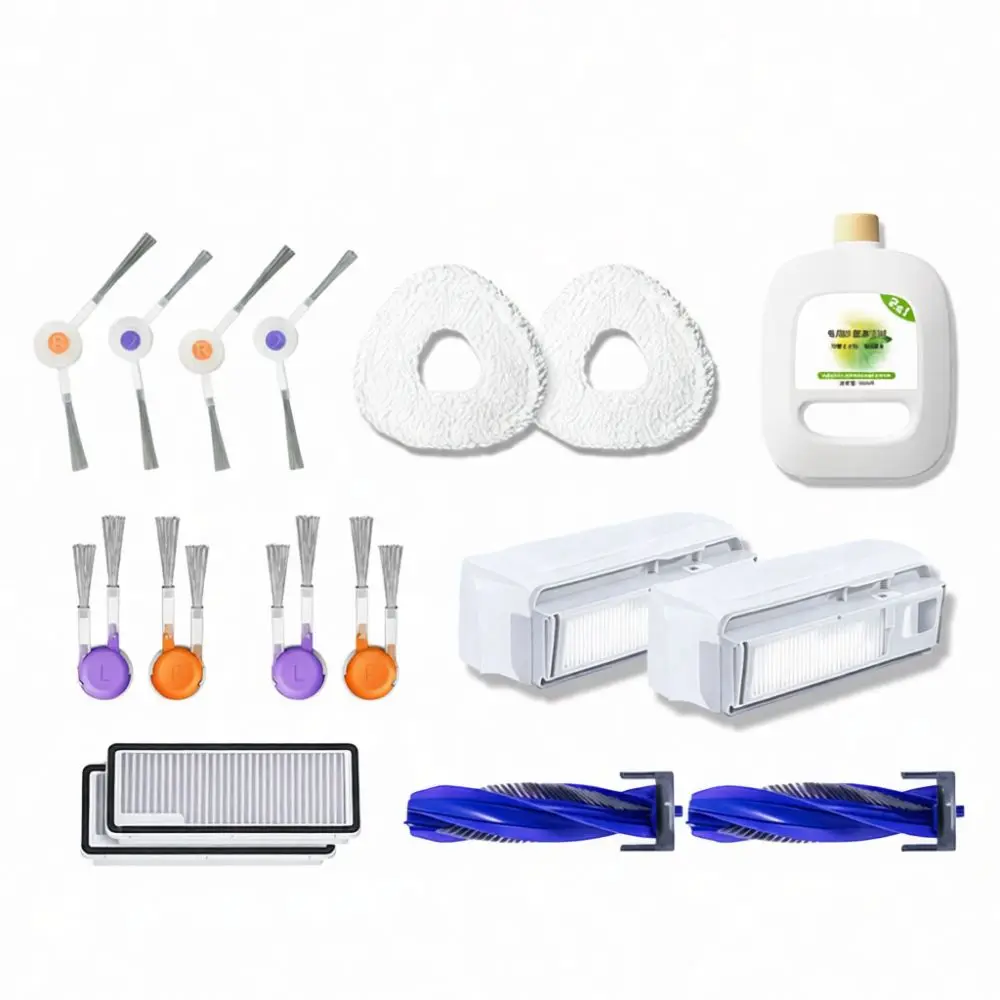 Maintenance Kit For Narwal J4 J5 Vacuum Cleaner Robot Hepa Filter Mop Cloth Side Brush Dust Bag Spare Consumables