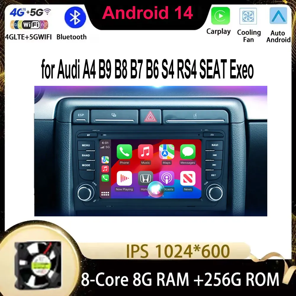 For Audi A4 B9 B8 B… - image