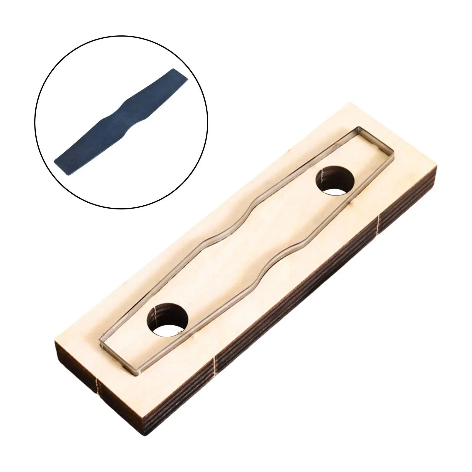 Leather Cutting Die Professional Leather Keychain Cutting Dies for Scrapbook Embossing Handmade DIY Leather Crafts Accessories