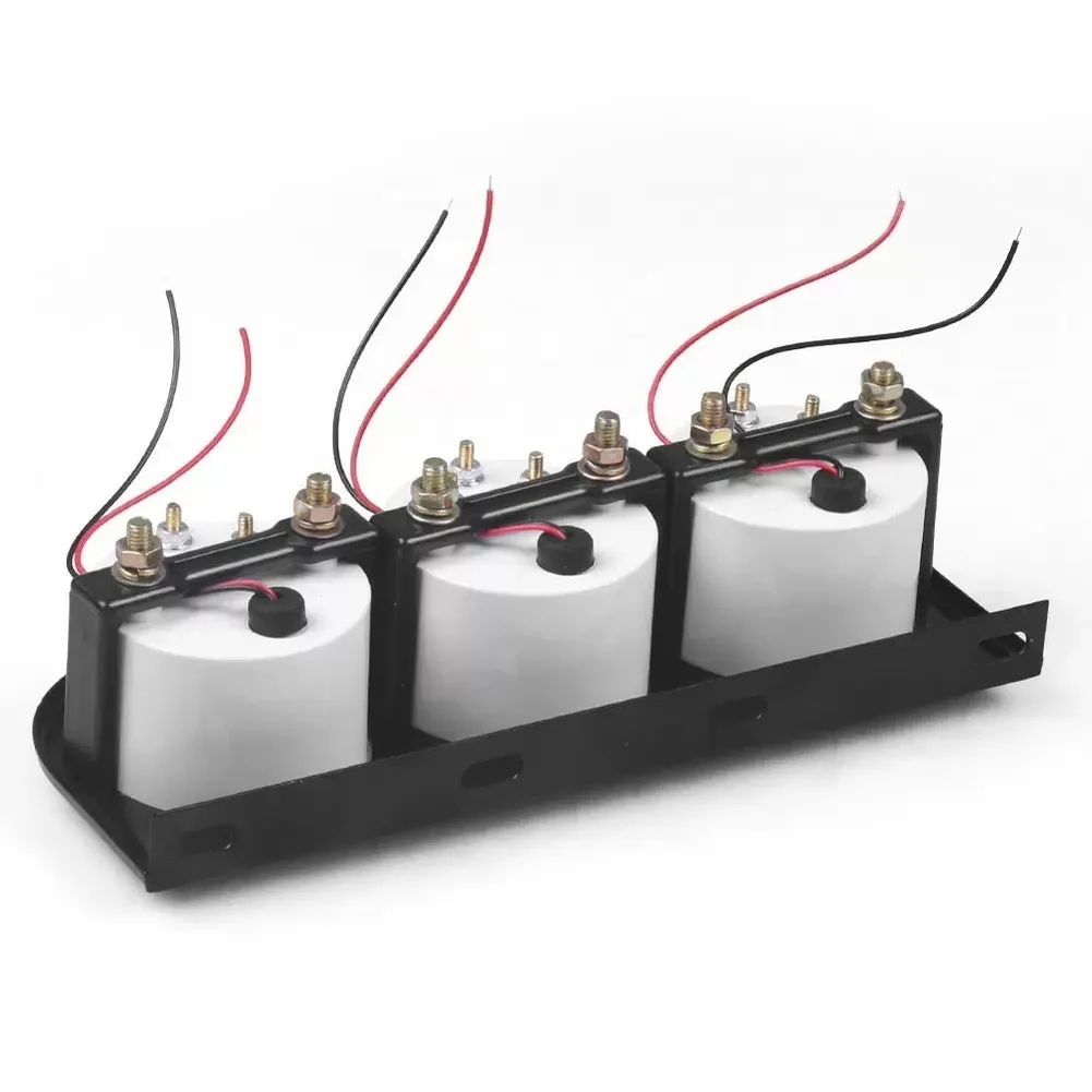 For Car Dashboard 12V 52MM for triple Gauge for Oil Temperature Pressure Voltage Monitoring with Chrome or Black Frame Display