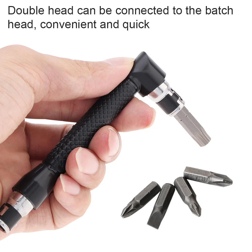 Imagem -03 - Mini Double Ended Socket Wrench Chave Allen 14 Polegadas 6.35 mm l Rod Chave de Fenda Bit Grupo Catraca Universal Handle Wrench Repair Tool