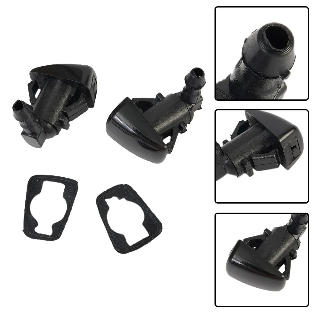

Set of 2 Windshield Washer Nozzles for Chevrolet For Cruz 2014 2015 OE Replacement 95226510 ABS Plastic Fitment