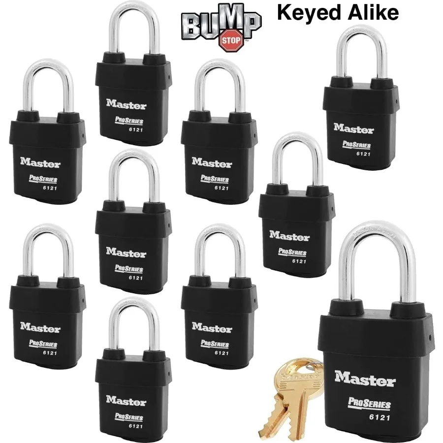 Cadenas haute sécurité série Pro avec technologie BumpStop pour des applications de verrouillage sécurisées dans l'industrie commerciale et le résiden