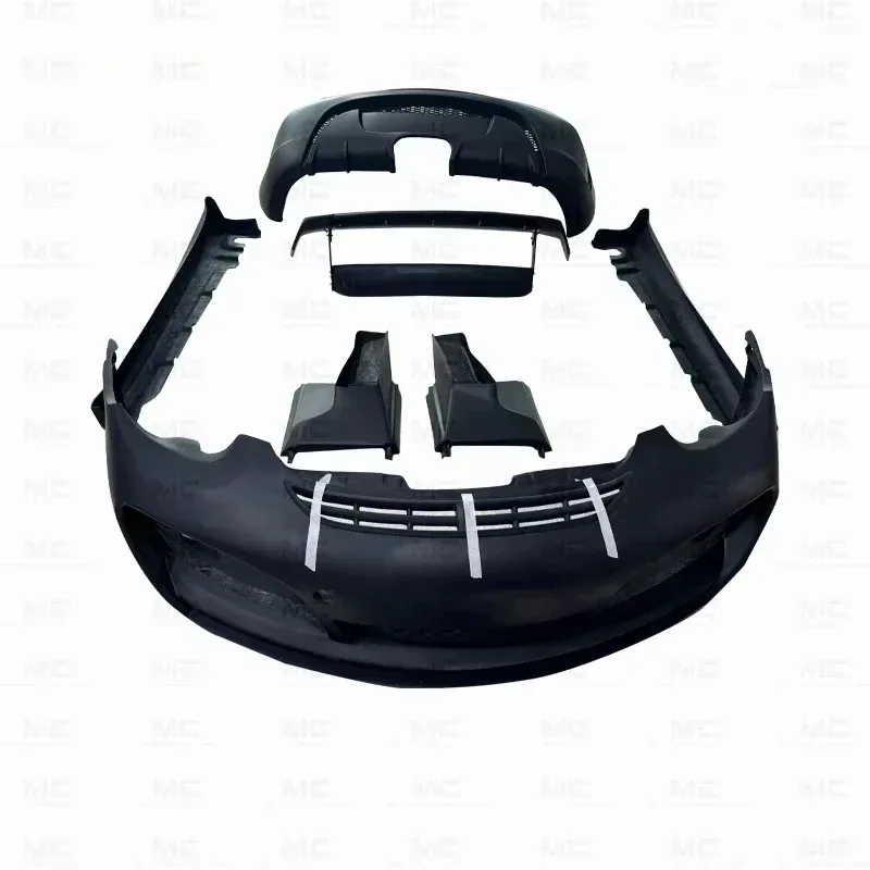 Fiberglass body kits for  Cayman Boxster 718 987 Body Kit 2005-2015 FRP Resin Bodykit with front rear bumper spoiler