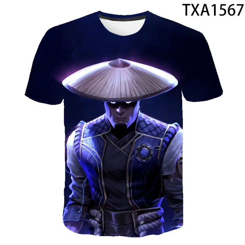 Mortal Kombat 3D T Shirt Men Women Kids T-Shirt Fighting Game MK Streetwear Short Sleeve Boy Girl Summer Casual Cool Tee Tops