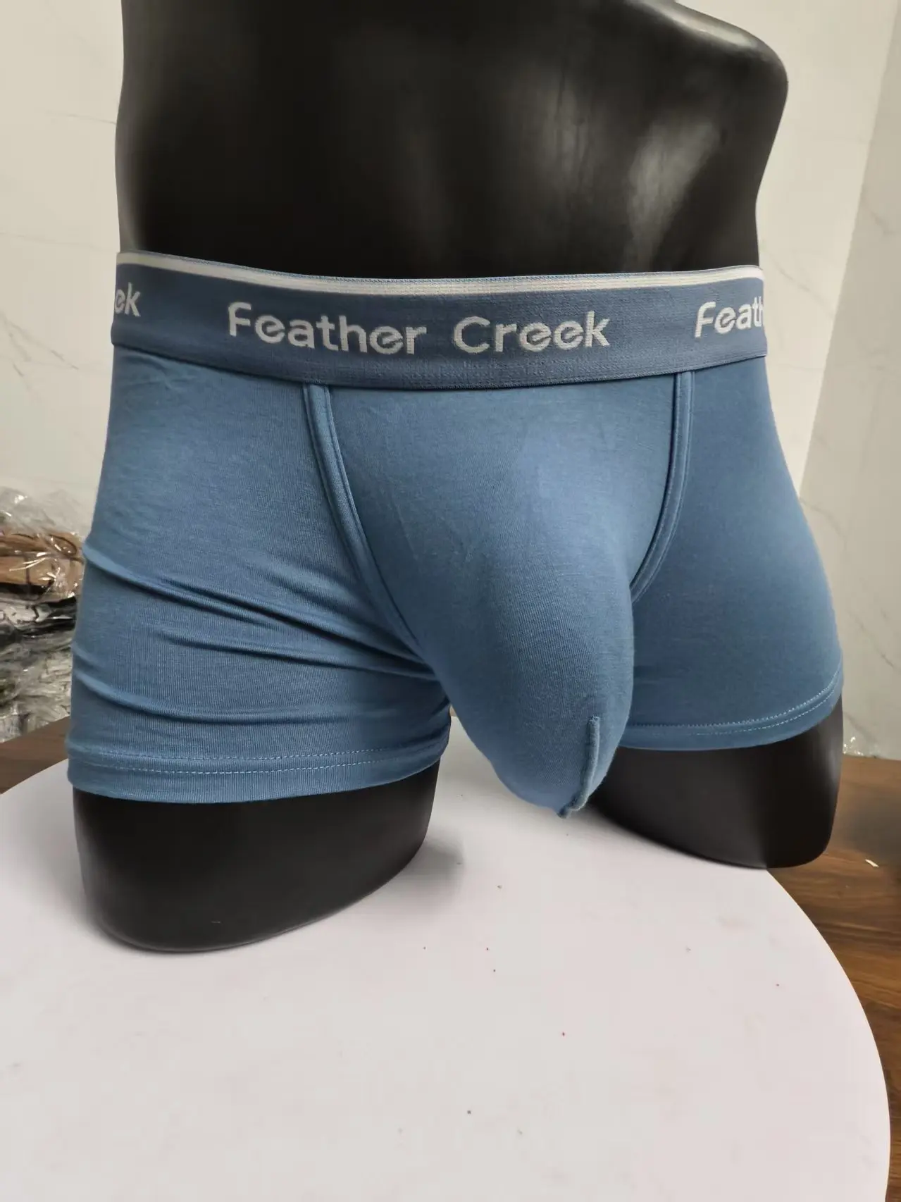 Men's boxers with big pockets sexy briefs men's underwear image 3