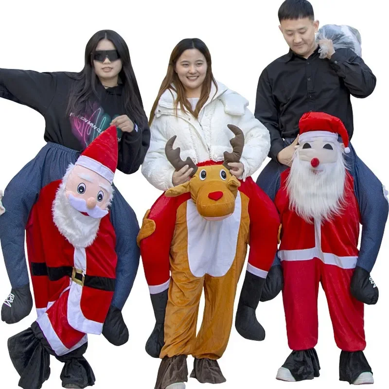Christmas Costume Inflatable Clothing Santa Claus Series Dress Up New Year's Event Performance Prop Costume Party