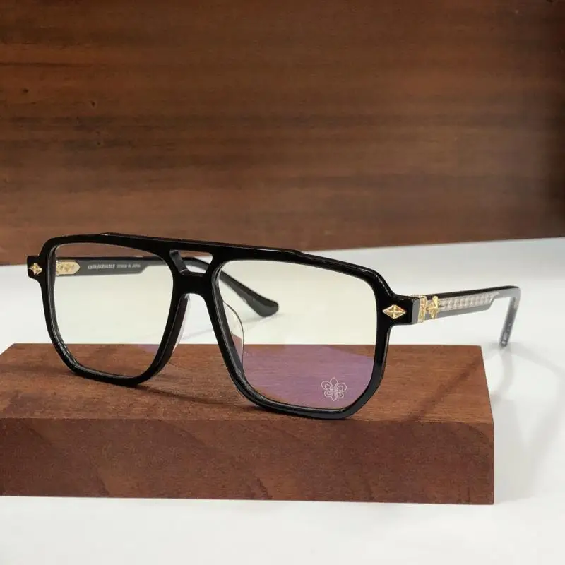 Fashion Pilot Acetate Men Women Eyeglass Frame CH8168 Personalized Literature Reading Glasses Myopia Prescription Glasses Gafas