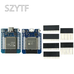 D1 MINI ESP8266 ESP32 ESP-32S WIFI Bluetooth-compatible CP2104 CH9102  Development Board Module For Wemos  Arduino With Pins 