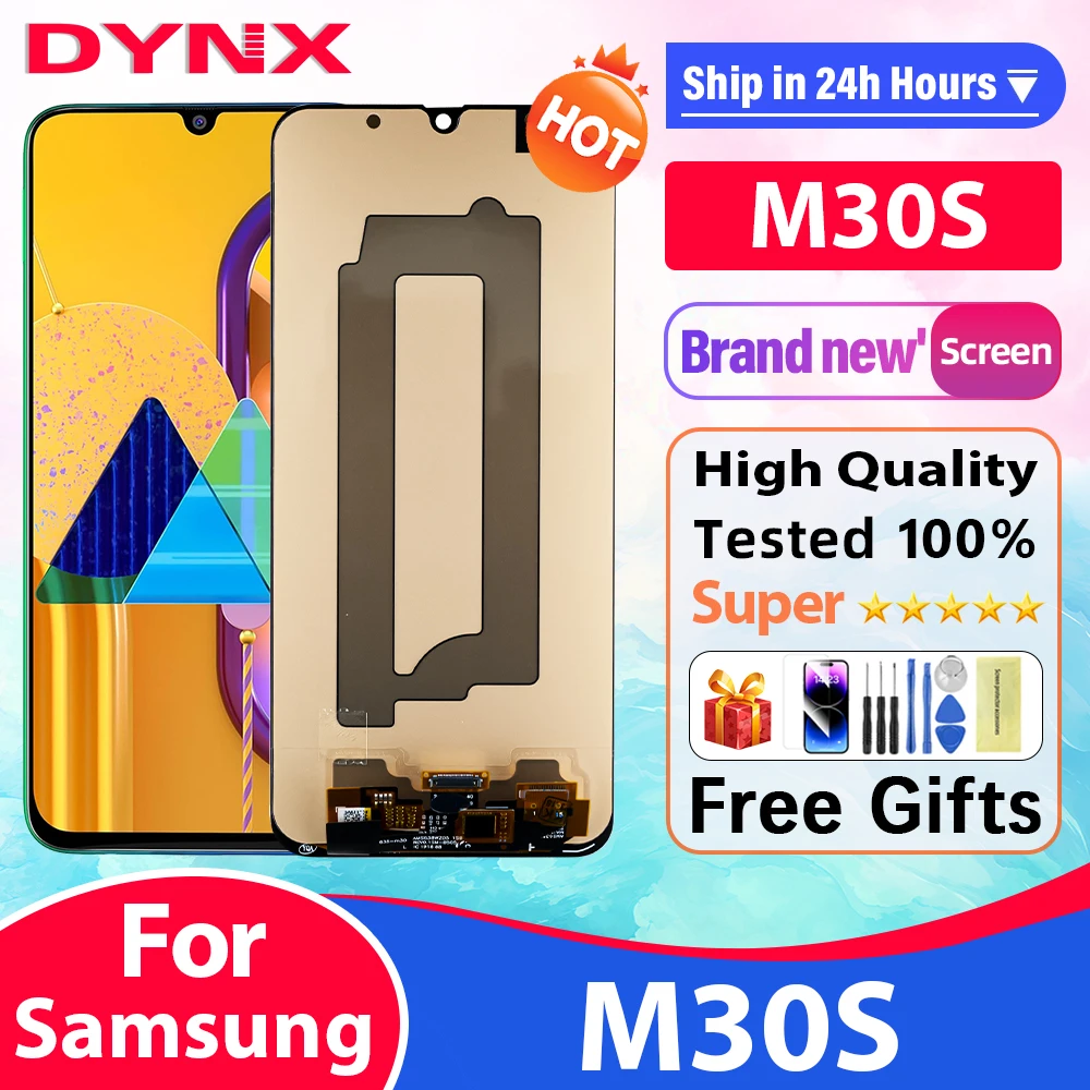 OLED Screen For Samsung Galaxy M30s Lcd For SM-SM-M307F SM-M307FN SM-M307F/DS Display With Frame Touch Screen Digitizer