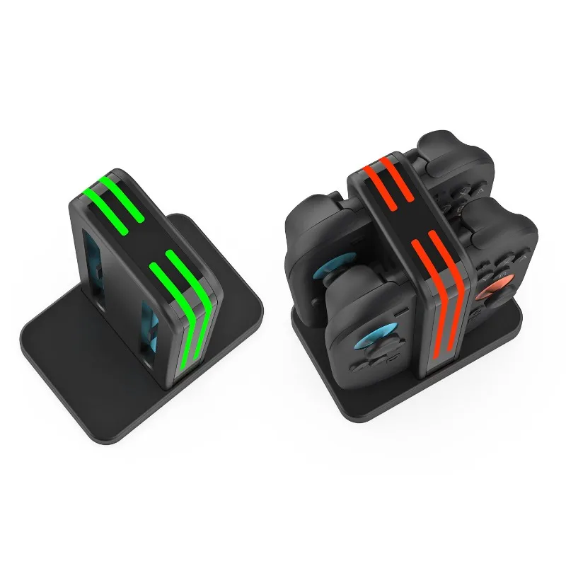 

Магнитная станция для Switch2 с зарядной док-станцией 4-в-1, RGB-подсветкой и подставкой для контроллеров