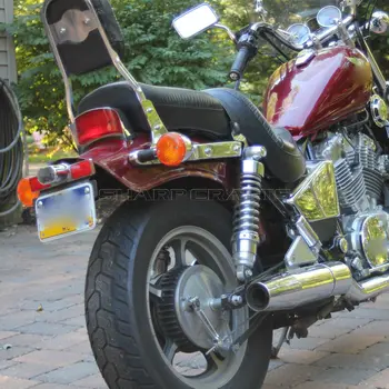 適用於本田 Magna VF750C Shadow VLX600 VT700 VT800 Spirit VT1100 Valkyrie 的摩托車前後方向燈指示燈罩 10 最佳銷售 本田 VF 750 C - №9